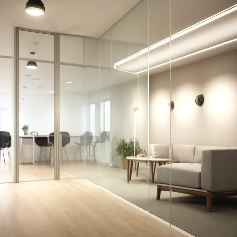 Esquema técnico de iluminación interior